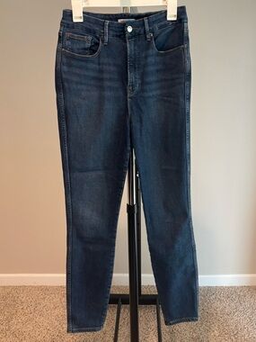 Good American Good Curve Skinny Jeans Women’s Size 29 High Rise Dark Wash